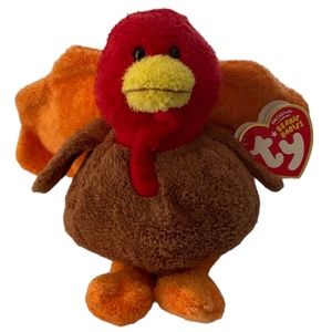 Ty Beanie Baby Gobbled the Turkey November 2008 NWT